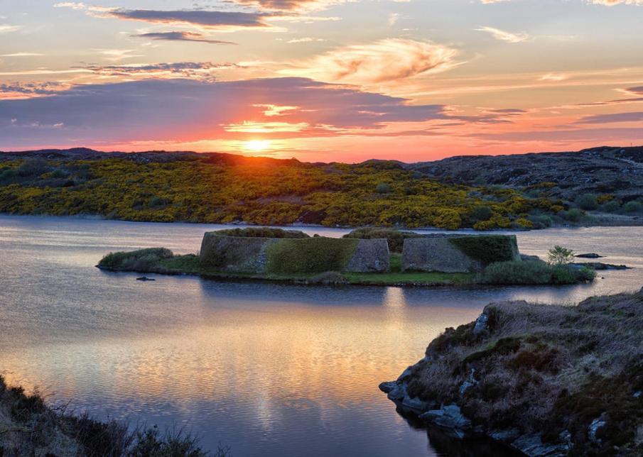 Dungloe Lakeside Lodging Apartment Luaran gambar